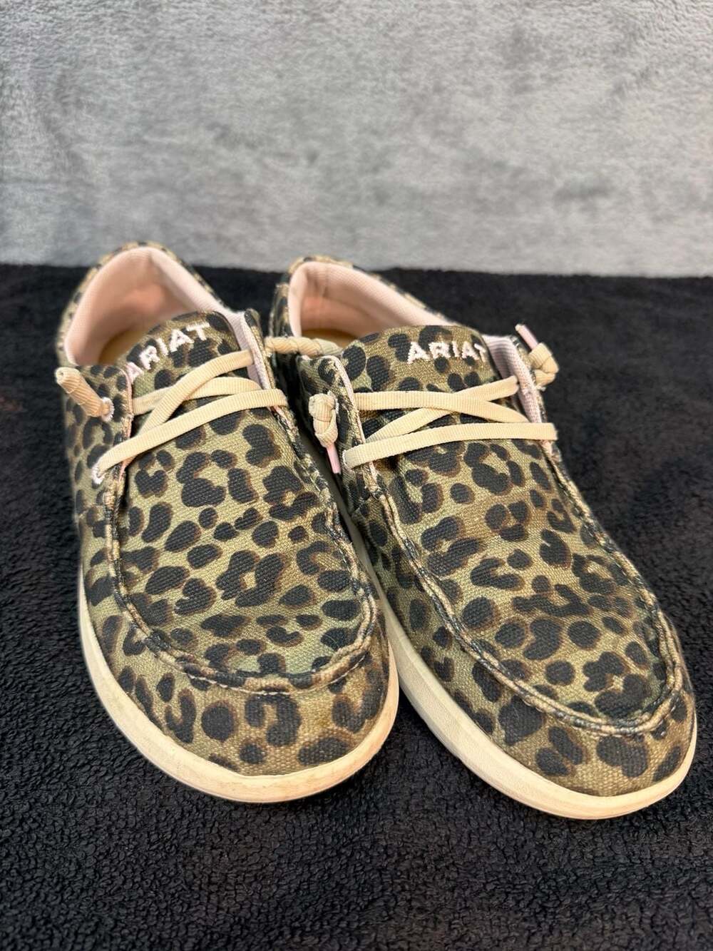 Ariat Hilo Olive Leopard Print Shoes